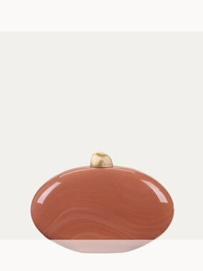 Cult Gaia NWT Eviana Glossy Acrylic Clutch Bag - Corallo (ORIG.$399